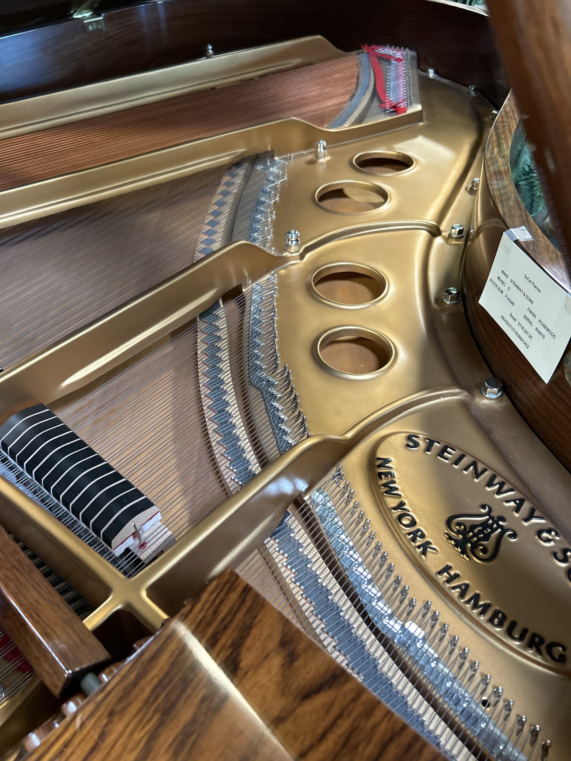 Steinway & Sons Rosewood Model 'O' REDUCED ! - Image 4